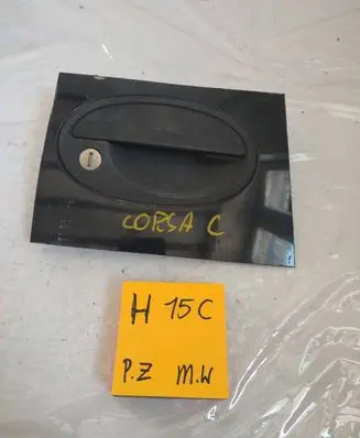 Opel Corsa C Front door exterior handle 89764646