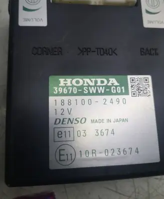 Honda CR-V Parking PDC control unit/module 1881002490