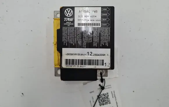 Volkswagen PASSAT B6 Airbag control unit/module 3C0909605M 3C0909605