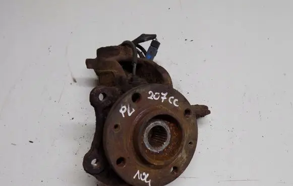 Peugeot 207 CC Front wheel hub spindle knuckle 123a