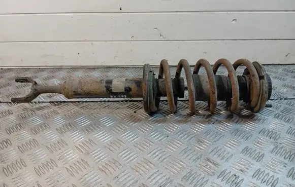 Front shock absorber with coil spring
