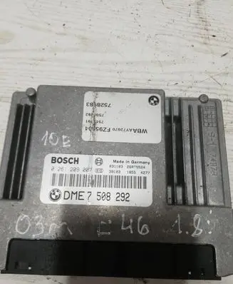 BMW 3 E46 Engine control unit/module ECU DME7508292