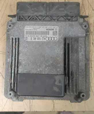 Audi Q7 4L Engine control unit/module 4L2910401B 0281018301 4L0907401C