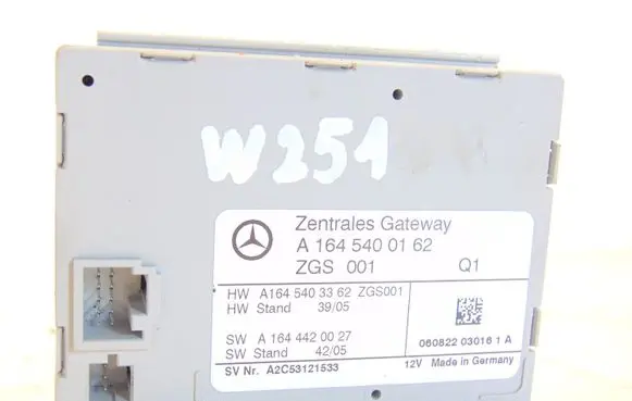 Gateway control module