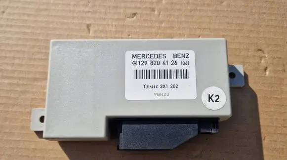 Mercedes-Benz S W140 Alarm control unit/module 1298204126 3X1202 98W22