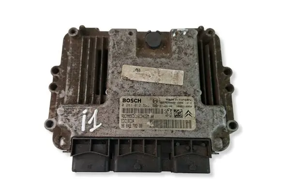 Peugeot 206 Engine control unit/module 9664570280 0281012526 1039S18950