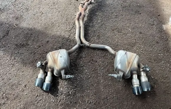Porsche Macan (95B) Muffler/silencer 95B253610C