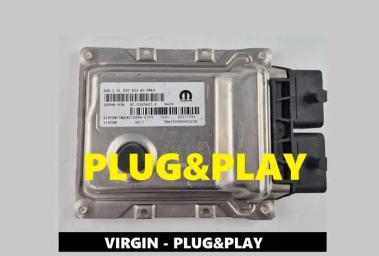 Fiat 500 Engine control unit/module ECU 52177151 BC0185425E G0PH8H
