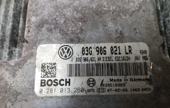 Volkswagen PASSAT B6 Engine control unit/module ECU 03G906021LR EDC16U34