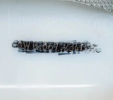 Audi A4 S4 B9 8W (A) pillar trim 8W0867234D