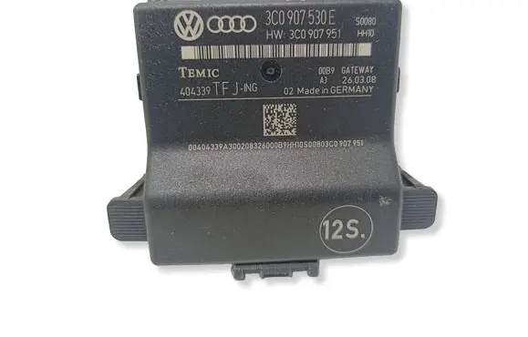 Volkswagen PASSAT B6 Gateway control module 3C0907530E