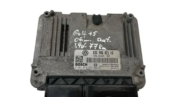 Volkswagen Golf Plus Engine control unit/module 03G906021KQ 0281013233 1039S17174
