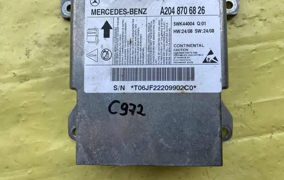 Mercedes-Benz C W204 Airbag control unit/module A2048706826