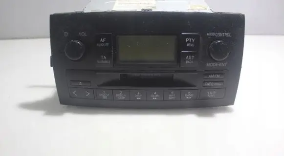 Toyota Corolla Verso E121 Radio/GPS head unit trim 