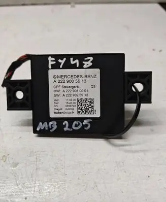 Mercedes-Benz C W205 Parking PDC control unit/module A2229005613 A2229025912 A2229010001