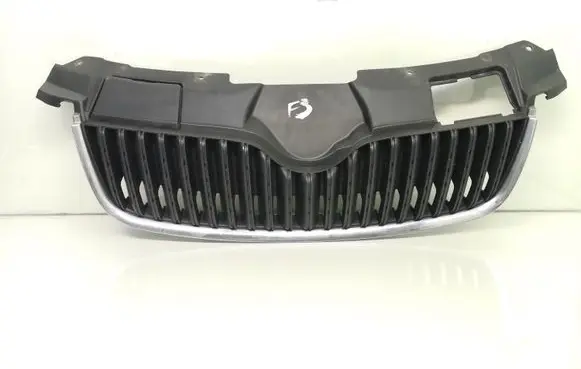 Skoda Roomster (5J) Front bumper upper radiator grill 5J0853668A 5J0853607