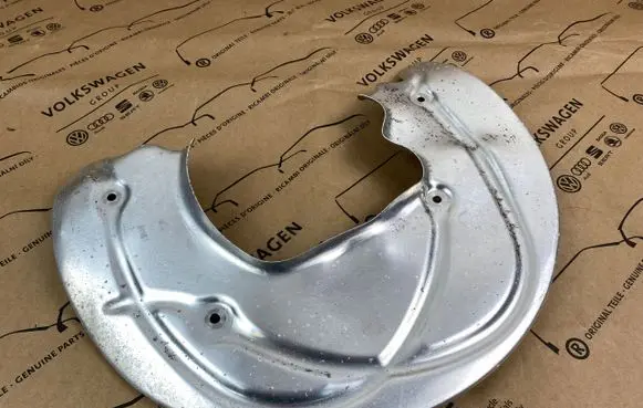 Audi A4 S4 B9 Front brake disc dust cover plate 8W0615312C