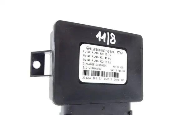 Mercedes-Benz CLA C117 X117 W117 Hand brake control module A2469006916 A2469014006 A2469021002