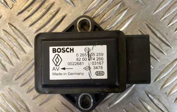 Renault Megane II ESP acceleration yaw rate sensor 8200074266 0265005259