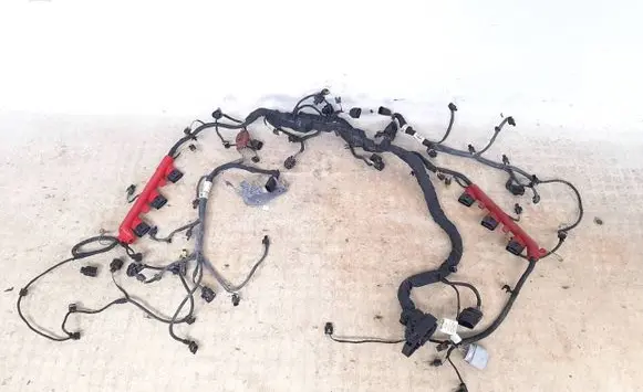 Audi Q7 4M Engine installation wiring loom 06E971627AF 06E971595AB 06E971627AG