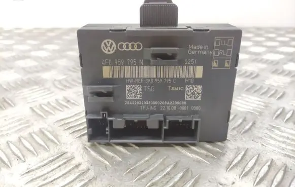 Audi A4 S4 B8 8K Door control unit/module 4F0959795N