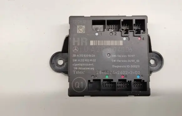 Mercedes-Benz GLK (X204) Door control unit/module A2129004006 A2128208626 A2129029902