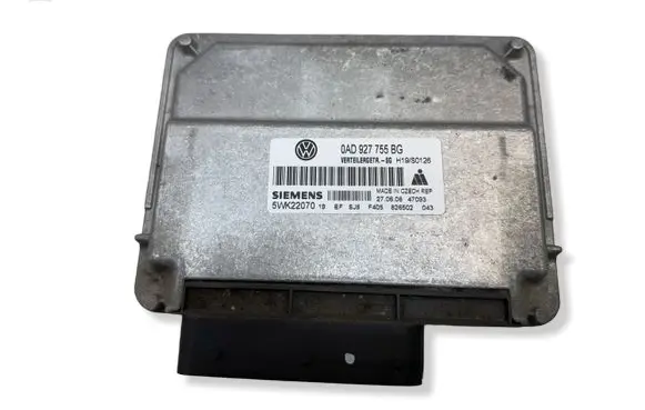 Volkswagen Touareg I Gearbox control unit/module 0AD927755BG