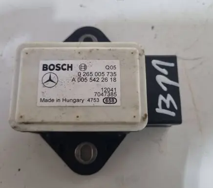 Mercedes-Benz E W212 ESP acceleration yaw rate sensor A0055422618 7047385 0265005735