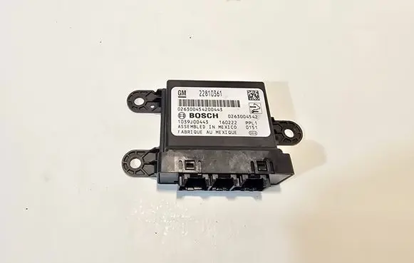 Opel Cascada Parking PDC control unit/module 22810361 0263004542 1039J00443