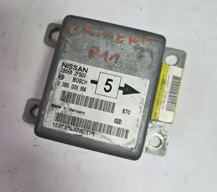 Nissan Almera Airbag control unit/module 285562F500 0285001189 YE2E596X288379