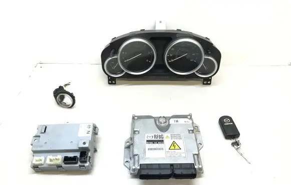 Mazda 6 Engine ECU kit and lock set RF8G18881F 2758008106 GS1D66938A