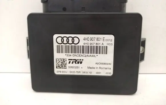 Audi A6 C7 Brake system control unit/module 4H0907801A 32620251A A2C53383282