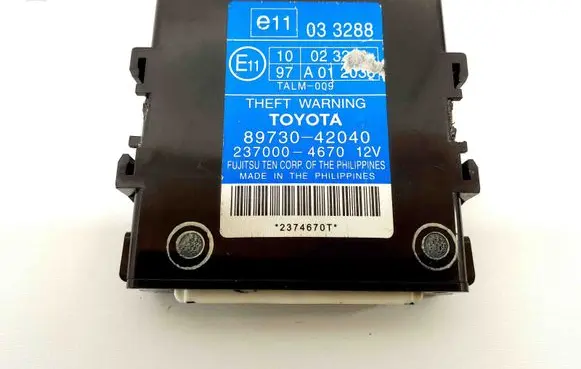 Toyota RAV 4 (XA30) Alarm control unit/module 2370004670 8973042040