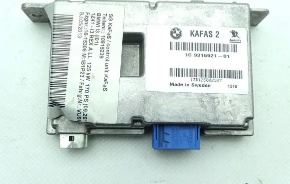 BMW i3 Camera control unit module 9316921