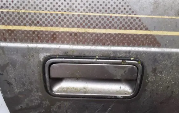 Mazda 626 Front door exterior handle