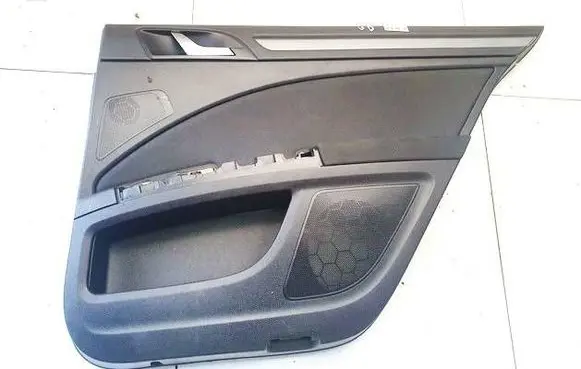 Skoda Superb B6 (3T) Rear door card panel trim 3T5867212