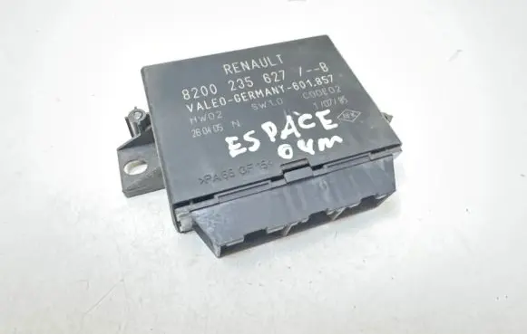 Renault Espace - Grand espace IV Parking PDC control unit/module 8200235627 C0DF02 601857
