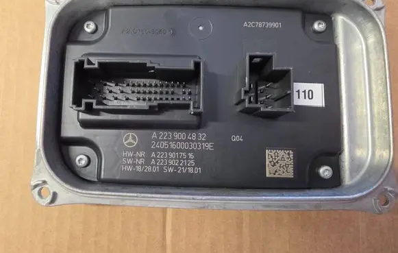 Mercedes-Benz S W223 LED ballast control module A2239004832