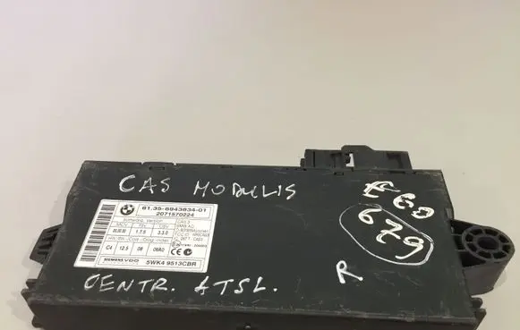 BMW 5 E60 E61 CAS control unit/module 6135694383401 2071570224