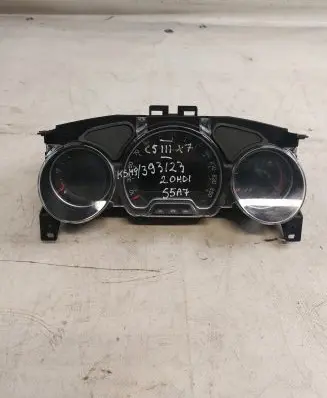 Citroen C5 Speedometer (instrument cluster) 9666330580