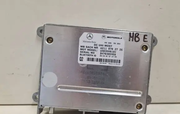 Mercedes-Benz E W211 Other control units/modules A2118702726 UH03MM01QV DM70385958