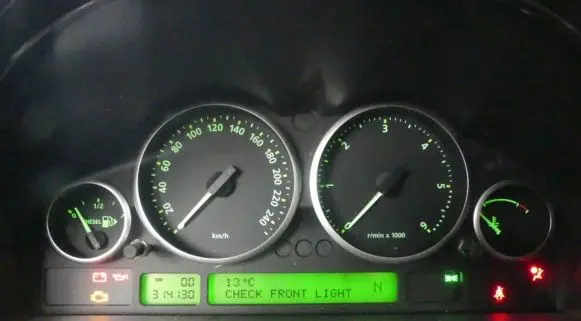 Land Rover Range Rover L322 Speedometer (instrument cluster) 8H42-10849-EB IMPRK1287023
