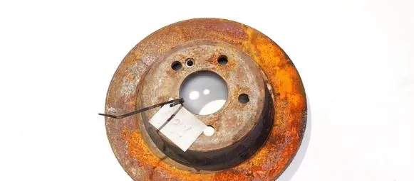 Mercedes-Benz CLS C219 Rear brake disc ventiliuojamas
