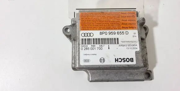 Audi A3 S3 8P Airbag control unit/module 8P0959655D 0285001700