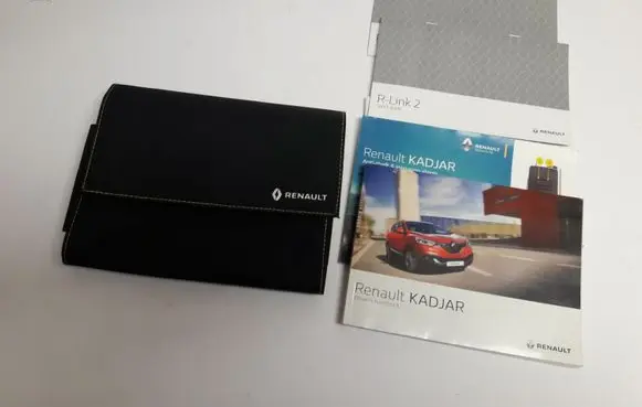 Renault Kadjar Owners service history hand book 