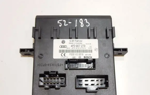 Audi A6 S6 C6 4F Comfort/convenience module 4F0907279 52183