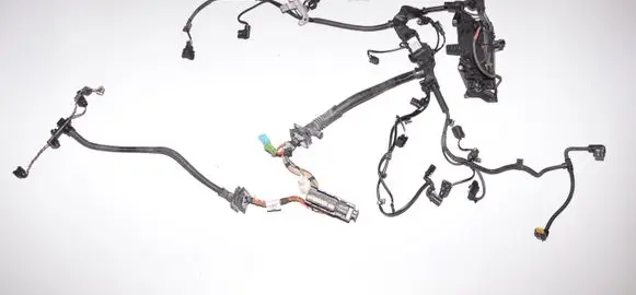 Engine installation wiring loom