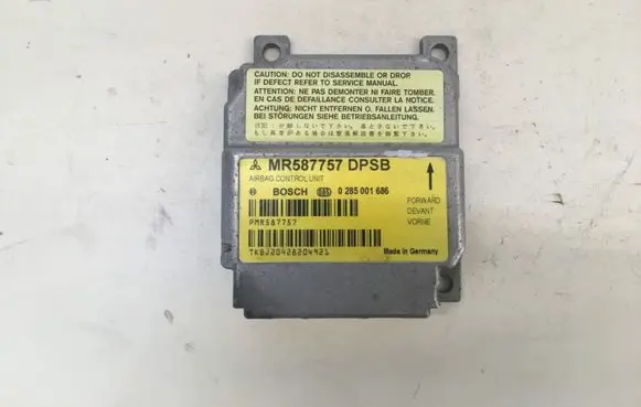 Mitsubishi Colt Airbag control unit/module MR587757DPSB 0285001686