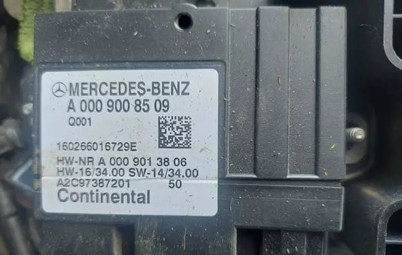 Mercedes-Benz Vito Viano W447 Fuel injection pump control unit/module A0009008509