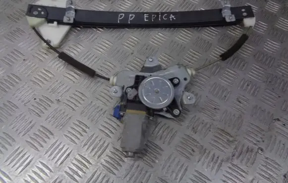 Chevrolet Epica Front door window regulator with motor 96627080
